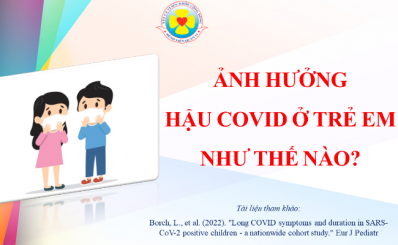 Ảnh hưởng hậu Covid-19 ở trẻ em như thế nào?